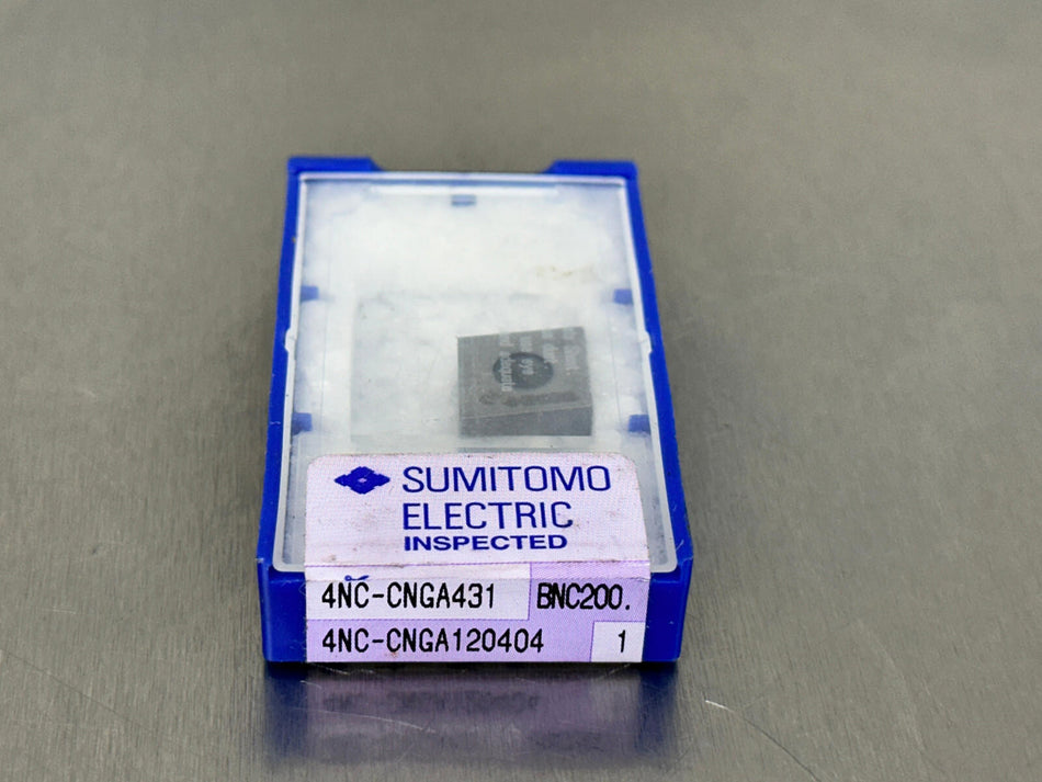 Sumitomo 4NC-CNGA431 BNC200 PCBN Insert Turning 4NC-CNGA120404