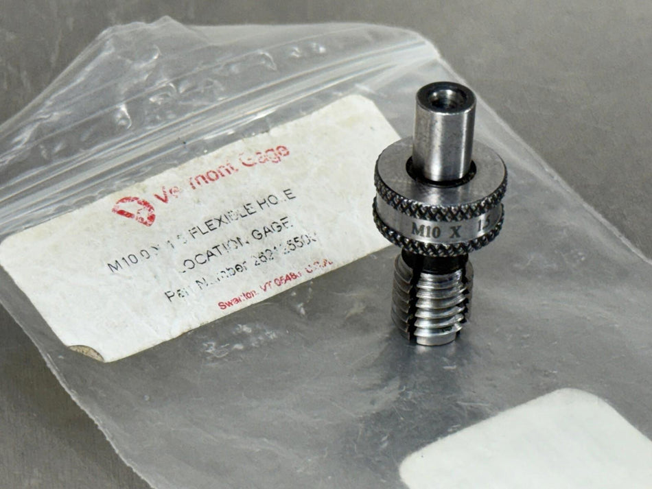 Vermont M10 x 1.5 Tapped Hole Location Gage Inspection Setup 262125500