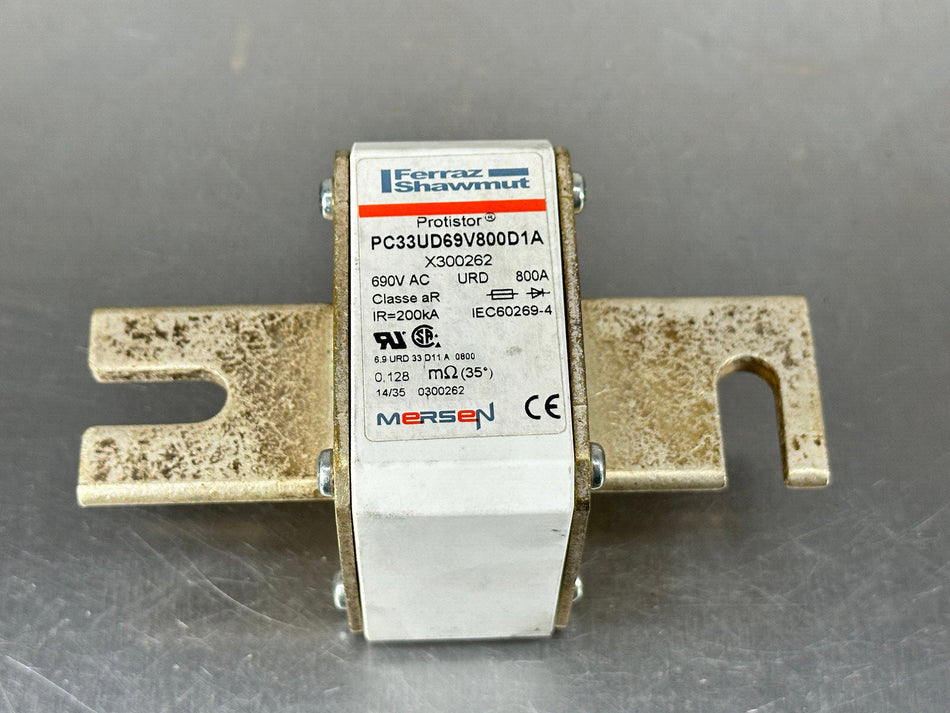 Ferraz Shawmut PC33UD69V800D1A Fuse Protistor 800A