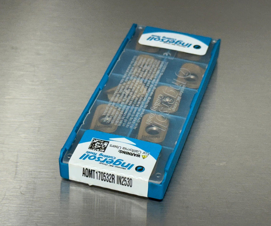 Ingersoll AOMT170532R IN2530 Carbide Insert Grooving 5813380 (Pack of 10)