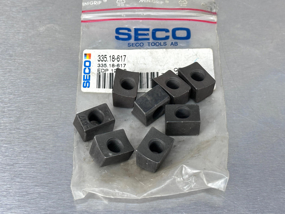 (8) Seco 335.18-617 Wedge Clamp