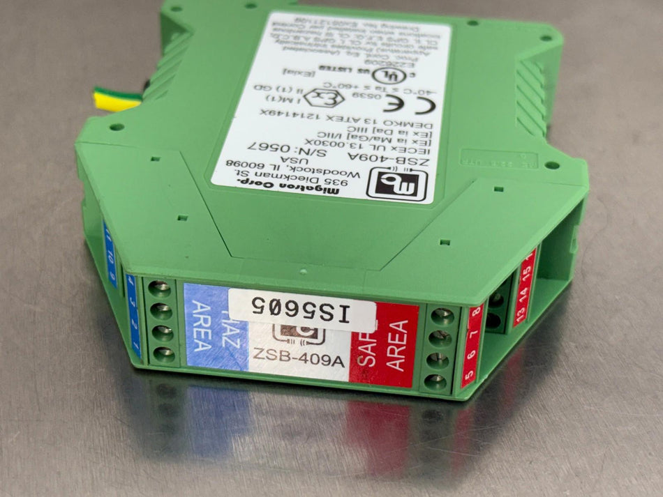 Migatron ZAB-409A Safety Barrier 3 Channel Zener Diode