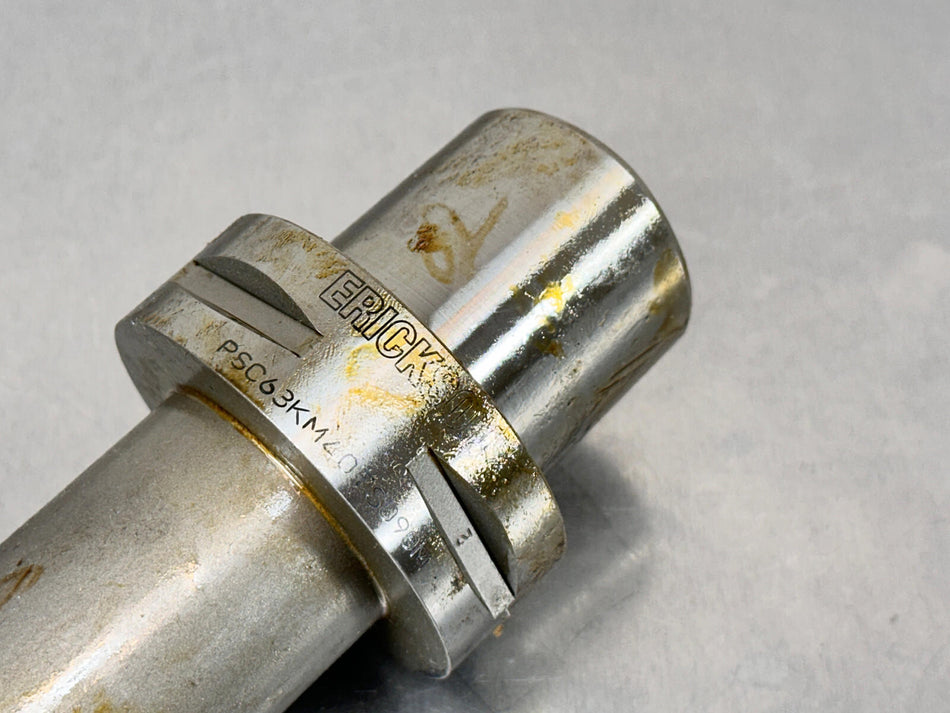 Erickson C6 Capto to KM40 Adapter Tool Holder PSC63KM40TS090M