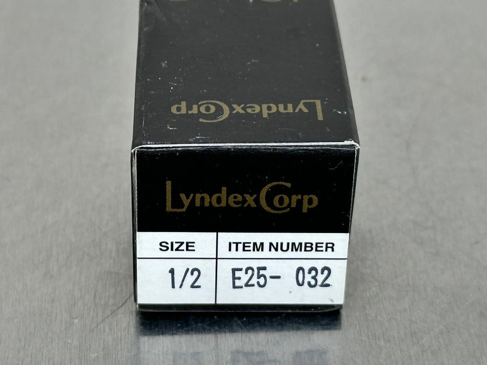 Lyndex ER25 Collet 1/2" Round Face E25-032 Nikken
