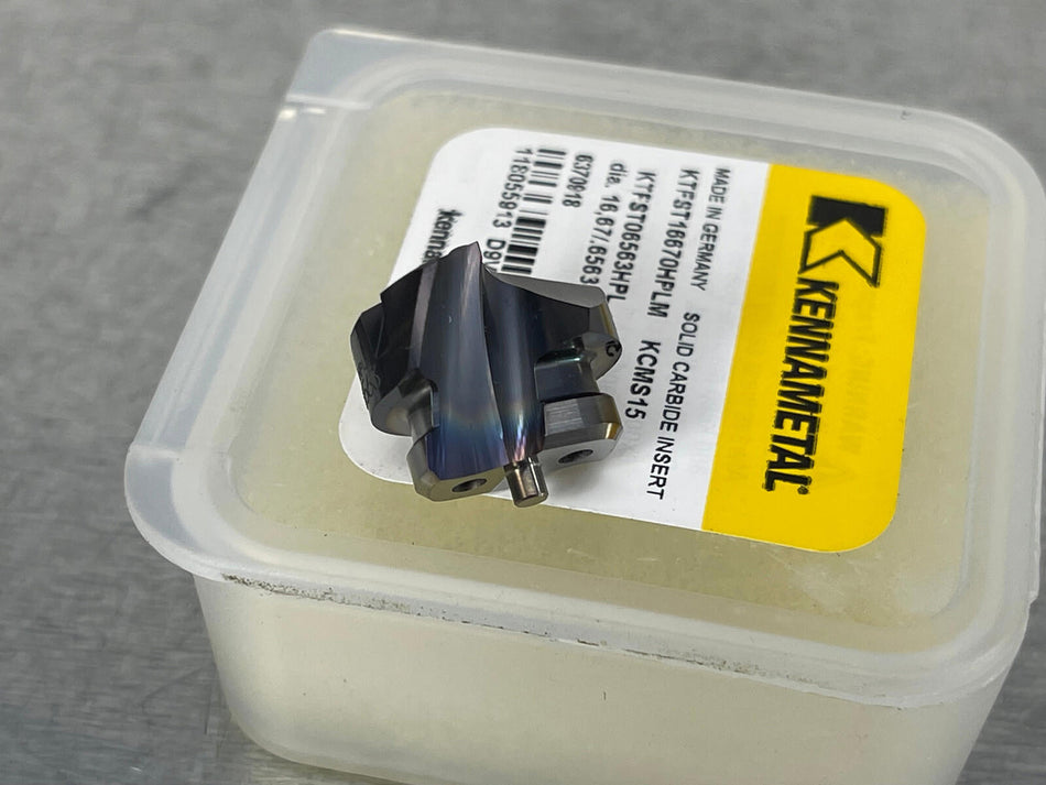 Kennametal KTFST06563HPL KCMS15 Carbide Drill Insert KenTip FS Indexable 6370918