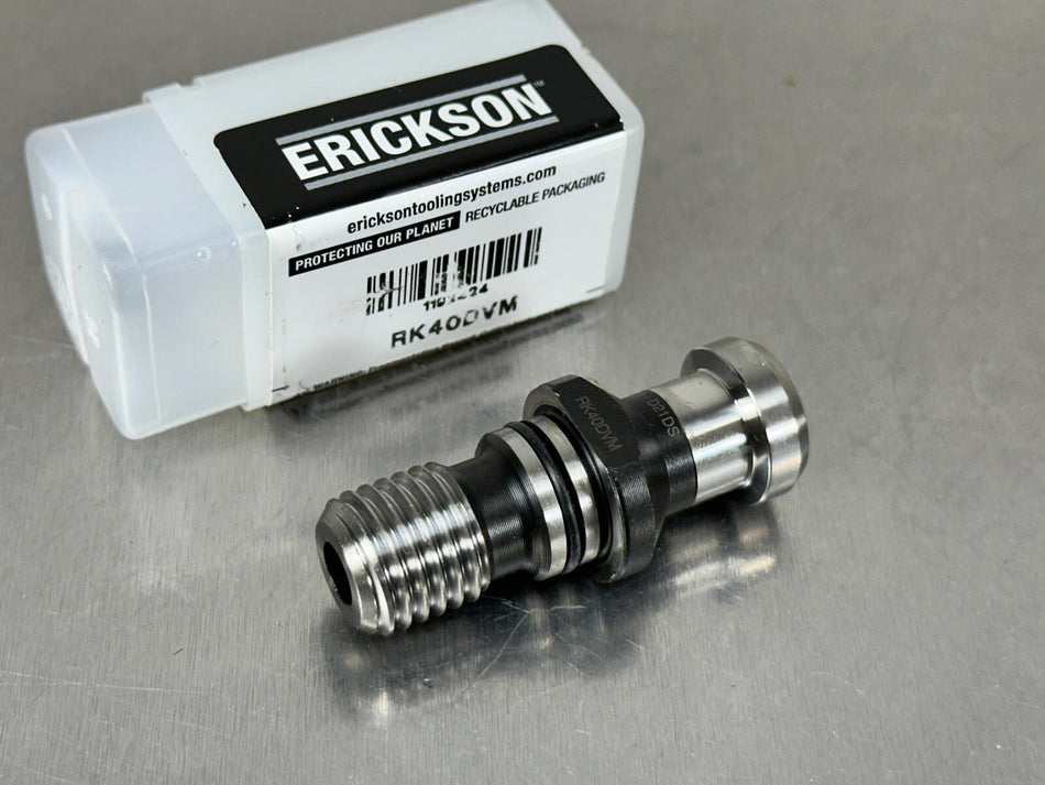 Erickson CAT40 Retention Knob RK40DVM Kennametal DIN 69872 Form A
