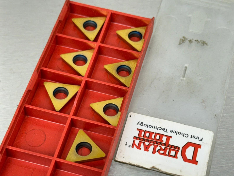 Dorian TDEX-160308-EN DASP35B Carbide Insert (Pack of 7)