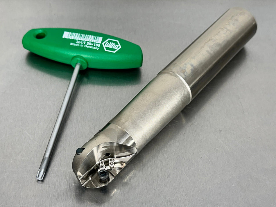 Mitsubishi 30mm Indexable End Mill Ball Nose SRM2300SAM