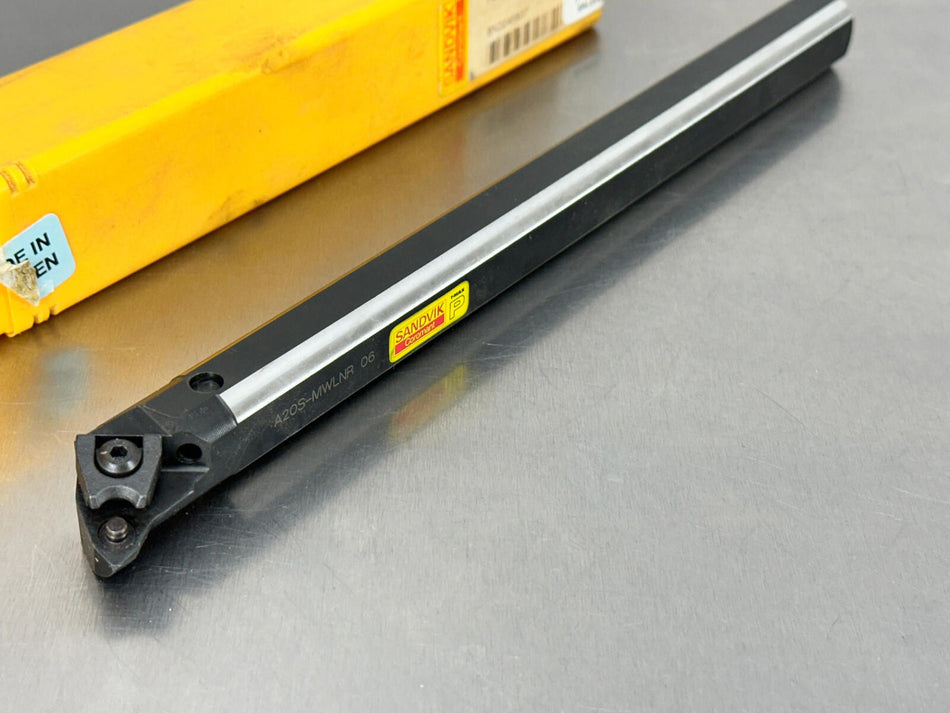 Sandvik A20S-MWLNR 06 Indexable Boring Bar Turning 20mm WNMG Insert