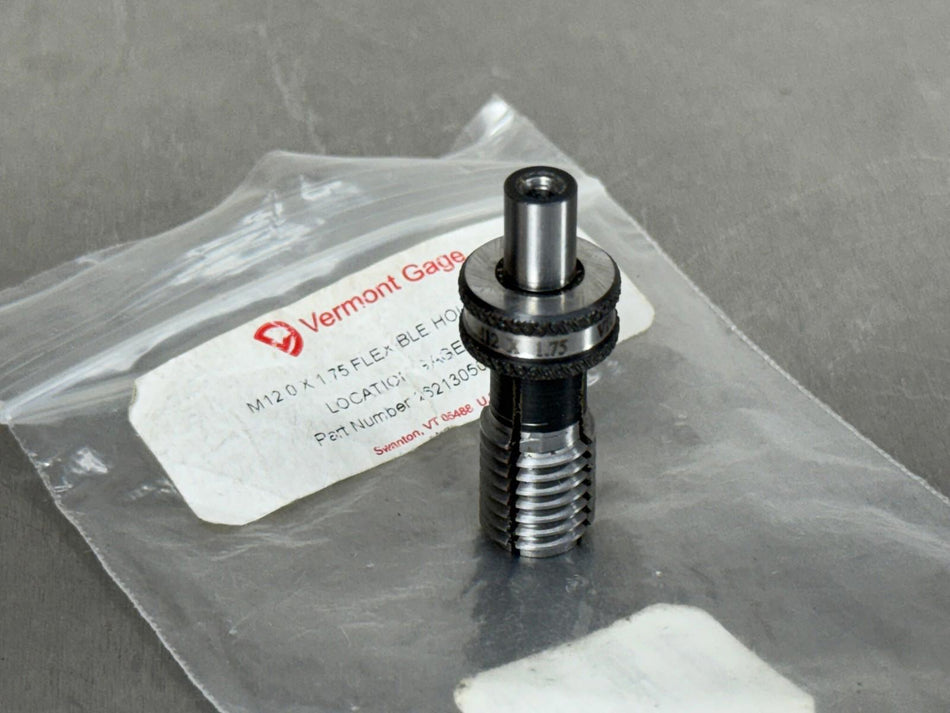 Vermont M12 x 1.75 Tapped Hole Location Gage Inspection Setup 262130500