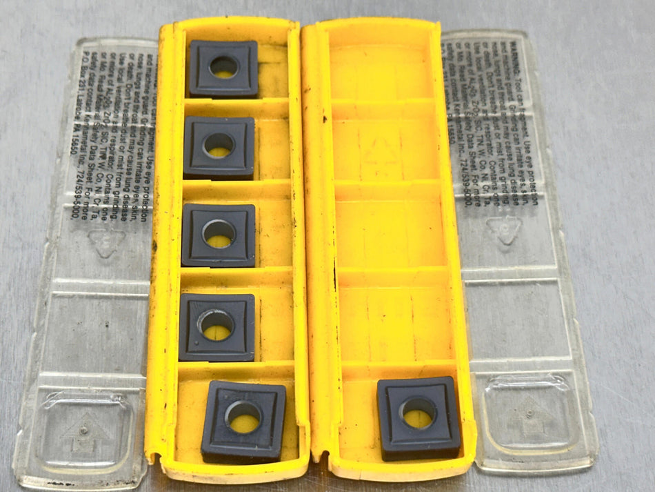 Kennametal SNGP432 KC5010 Carbide Insert SNGP120408 (Pack of 6)