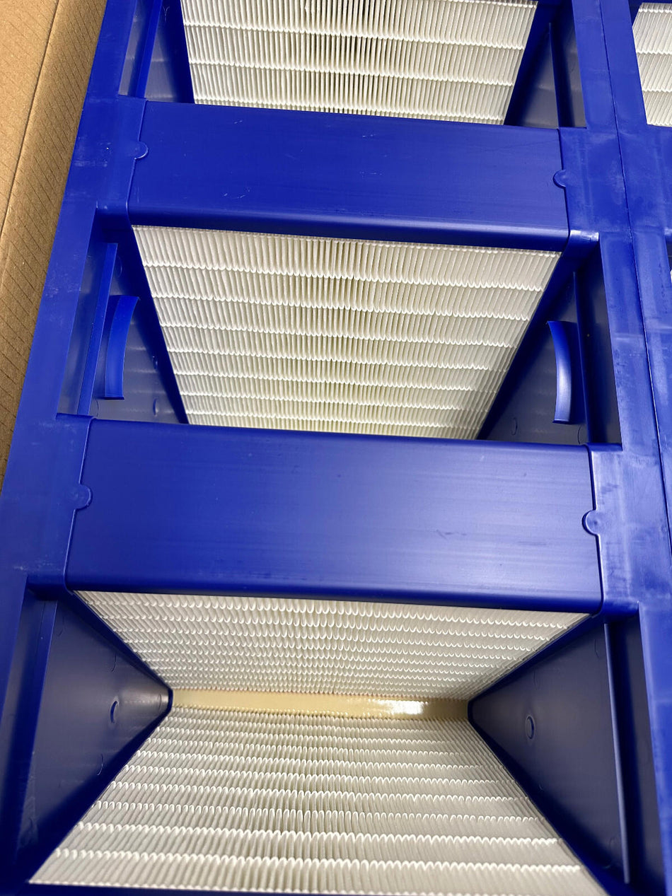 (2) Trox Technik MFI-F7-PLA / 592x287x292x6 Filter Cartridge Minipleat