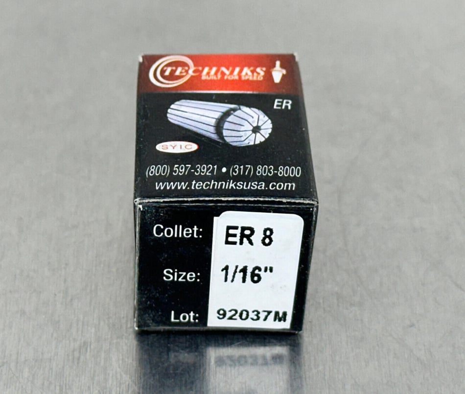Techniks ER8 Collet 1/16" 04208-1/16