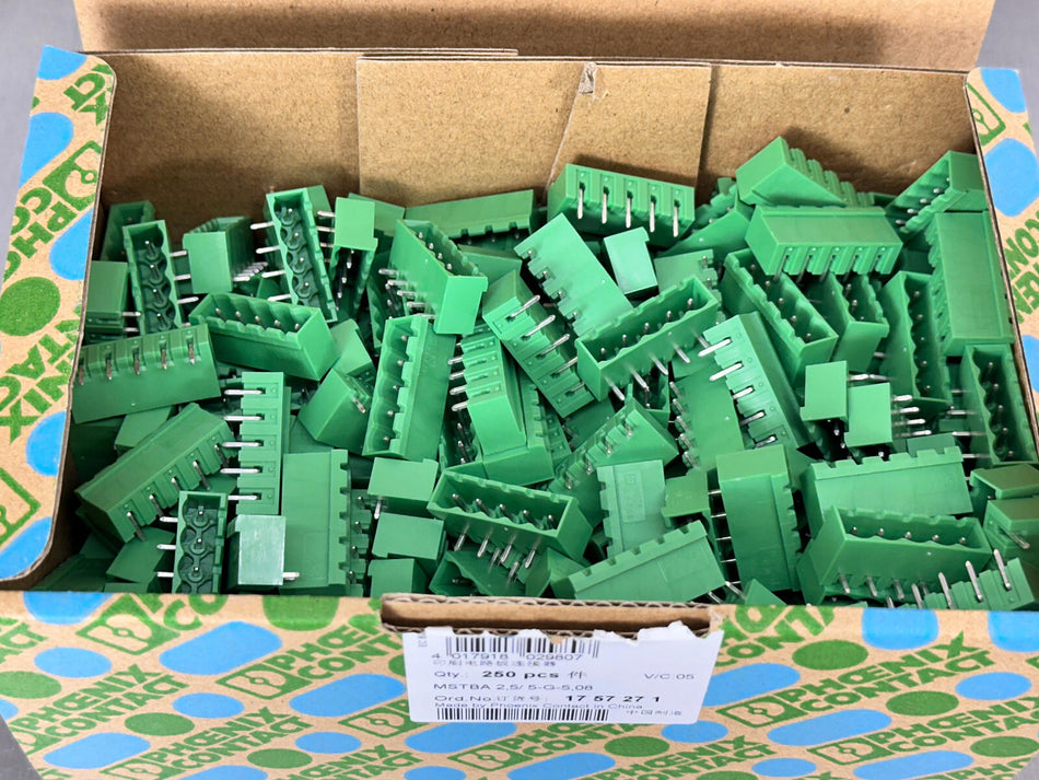Phoenix Contact 1757271 MSTBA 2,5/ 5-G-5,08 Terminal Connector PCB Header