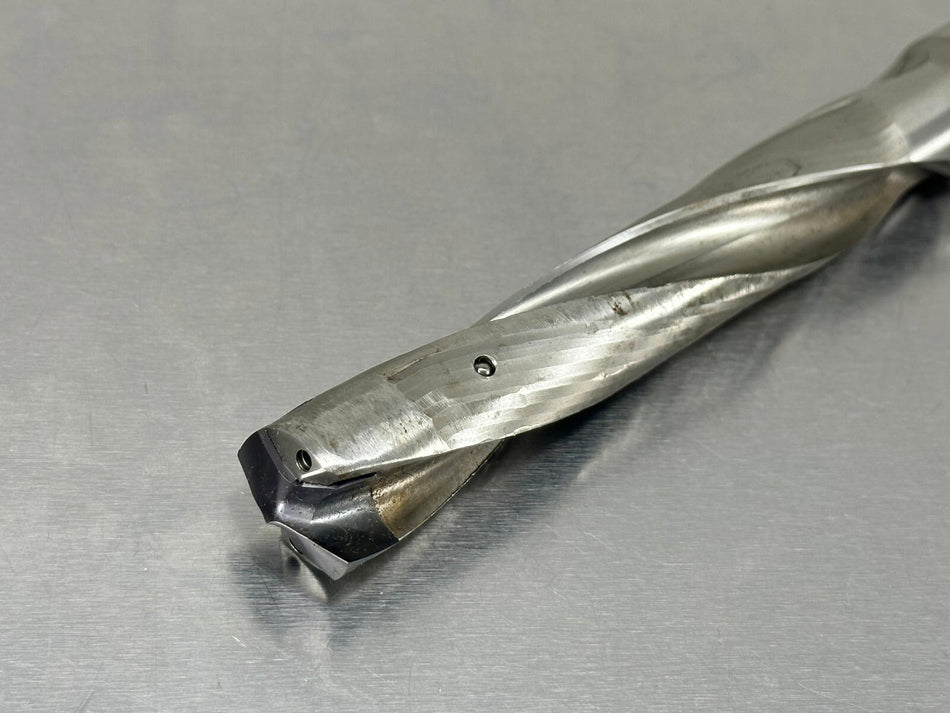 Kennametal .884" KSEM0884R5SS100 Indexable Drill Replaceable Tip 5xD Body