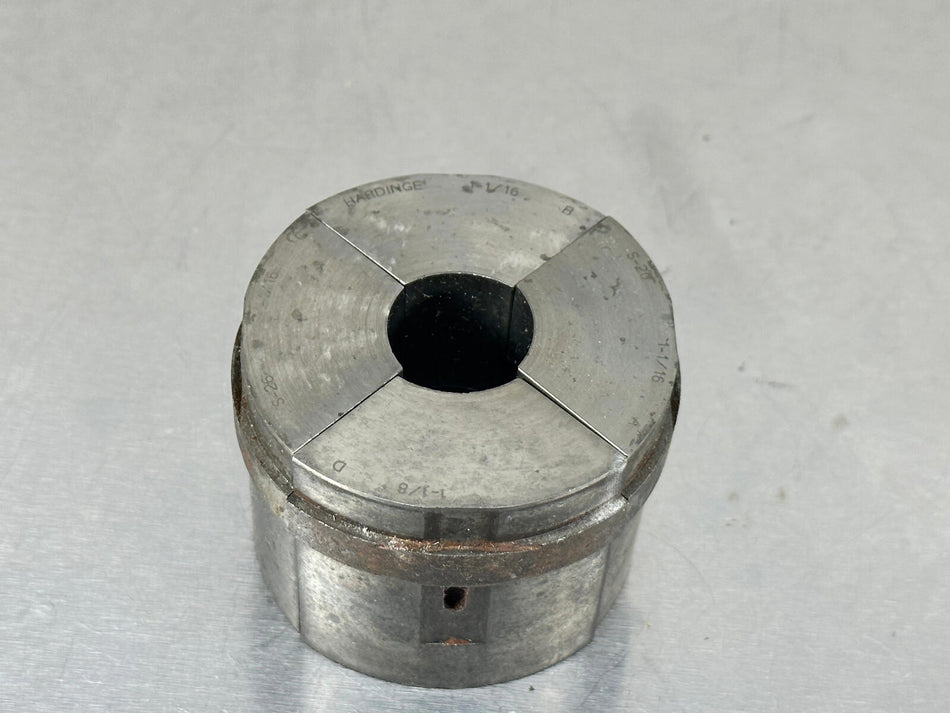 Hardinge S26 1-1/16" Collet Pad Round Smooth