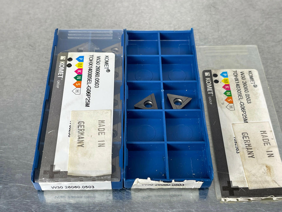 Komet W30 26060.0503 P25M Carbide Insert (Pack of 12)