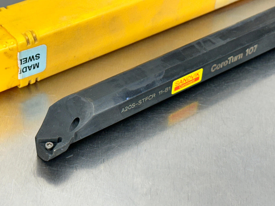 Sandvik A20S-STFCR 11-B1 Indexable Boring Bar Turning 20mm TCMT Insert