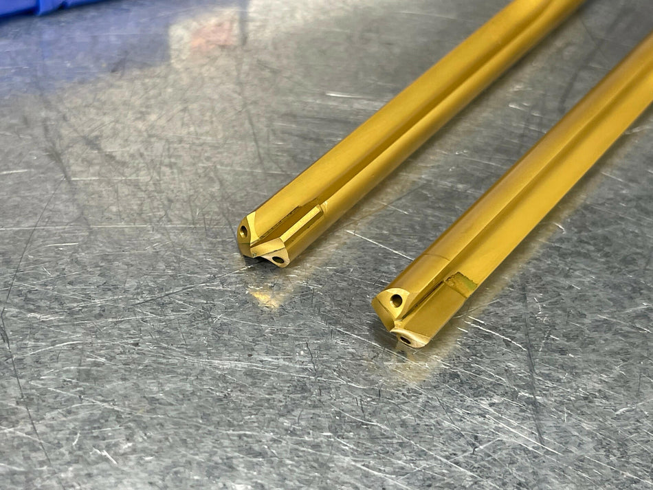 (2) CJT Koolcarb 7/16" Carbide Tip Drills, Coolant Thru 6-15/32" OAL 17603750