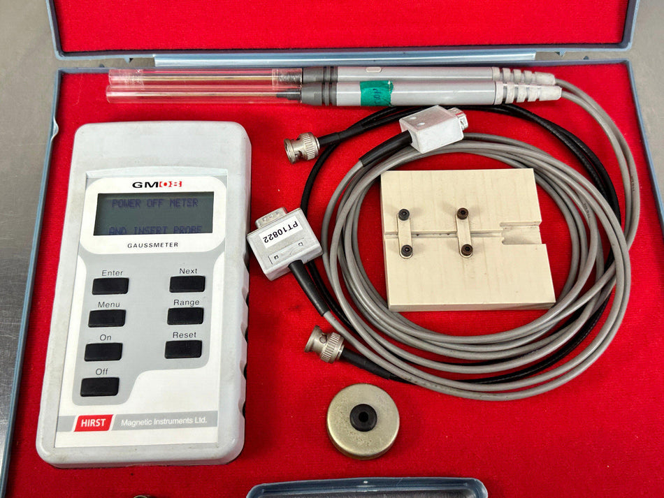 Hirst GM08 Gauss Meter Magnetic Field Gaussmeter