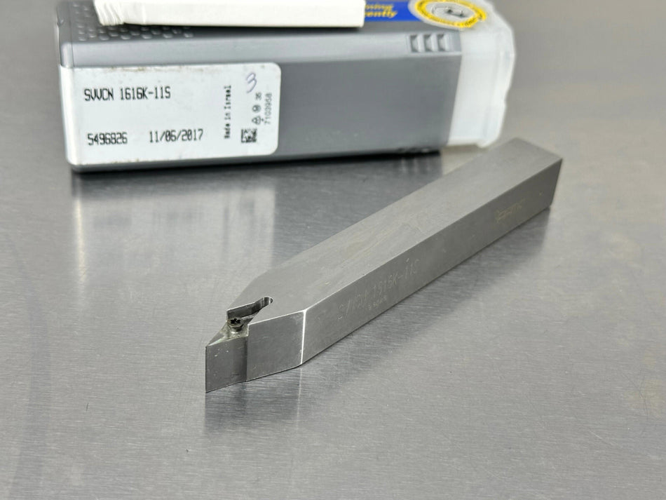 Iscar SVVCN 1616K-11S Indexable Tool Holder Iso-Turn Swiss (3603089)