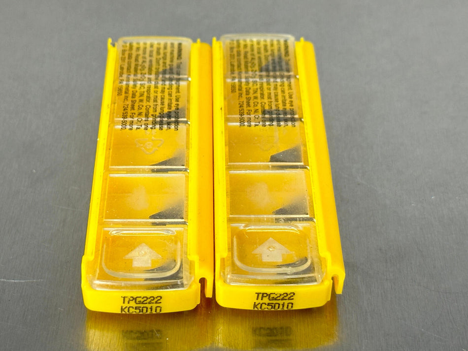 Kennametal TPG 222 KC5010 Carbide Insert TPGN 110308 (Pack of 10)