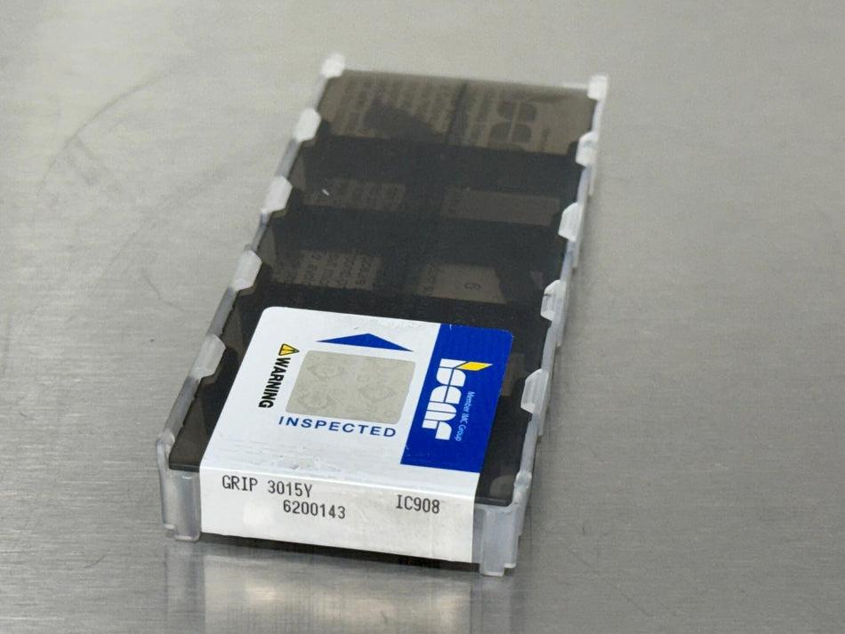 Iscar GRIP 3015Y IC908 Carbide Insert 6200143 (Pack of 10)