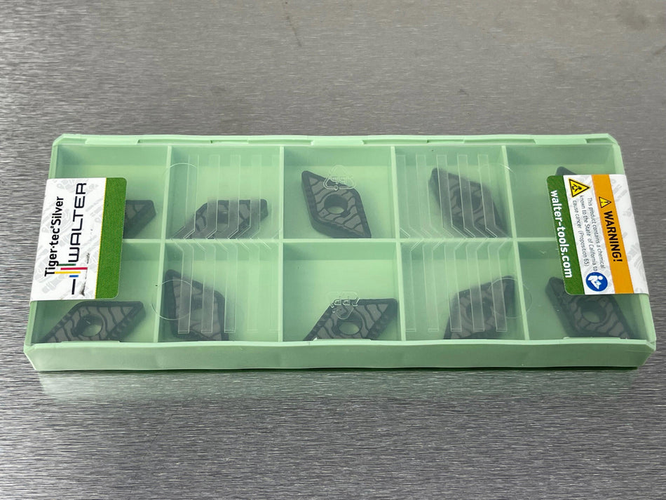 Walter DNMG 433-FP5 WPP20S Carbide Insert 150412-FP5 (Pack of 10)