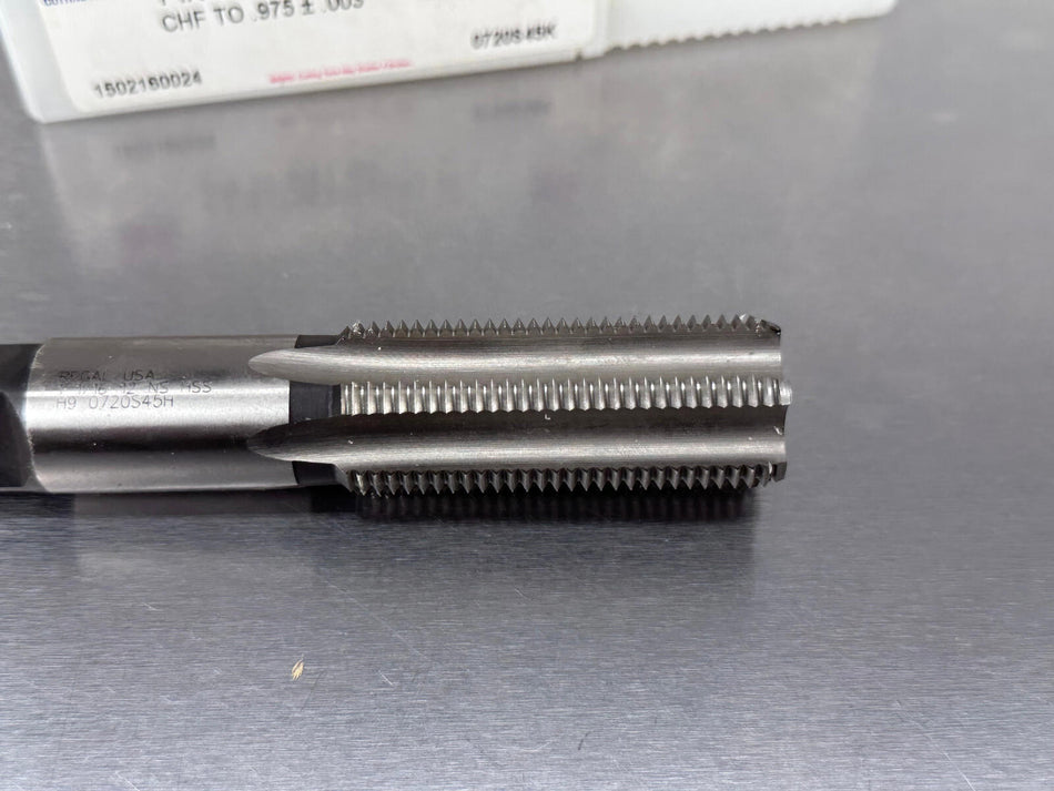 Regal 1 1/16-12 NS Tap 6 Flute H9 20° CHF to .975 +- .003