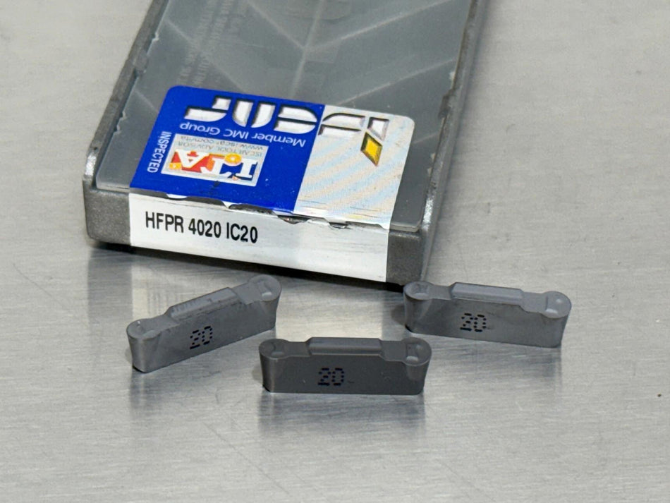 Iscar HFPR 4020 IC20 Carbide Insert 6200049 (Pack of 3)