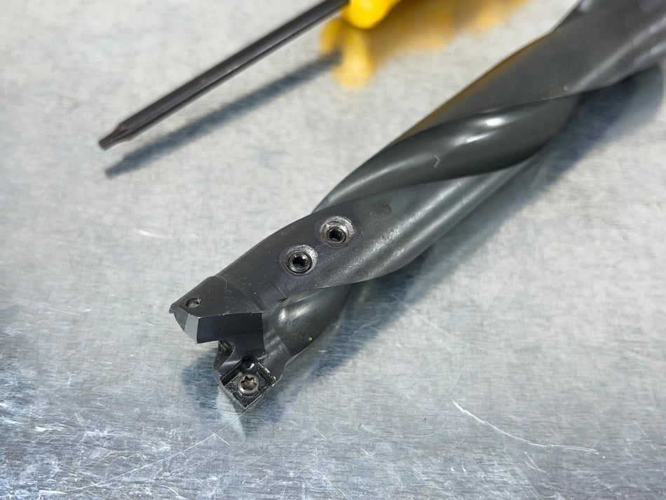 Kennametal 3.75220R215 Indexable Drill 22mm Deep Hole HTS-C Coolant Through