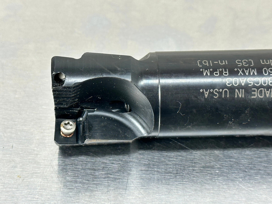 Kennametal 1.25" Indexable End Mill Plunge Z-Axis KISZR150SD430C5A03, 3107215