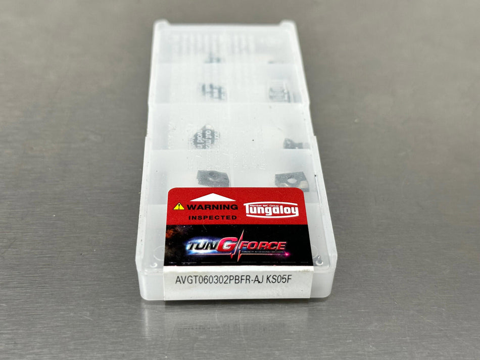 Tungaloy AVGT060302PBFR-AJ S05F Carbide Insert 6733157 (Pack of 10)
