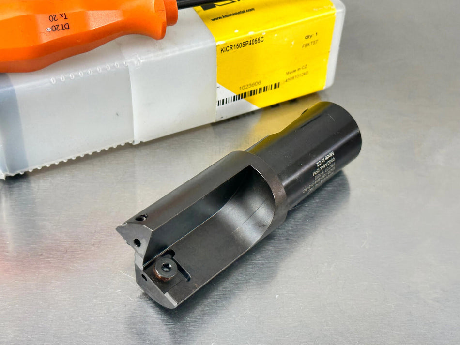 Kennametal 1.5" Indexable End Mill 1-1/2" Square Shoulder KICR150SP4055C