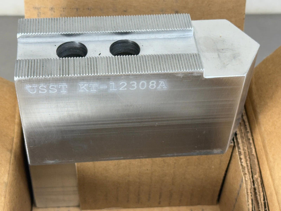 KT-12308AP Aluminum Soft Jaws for 12" Chuck 3" Height - USA Made