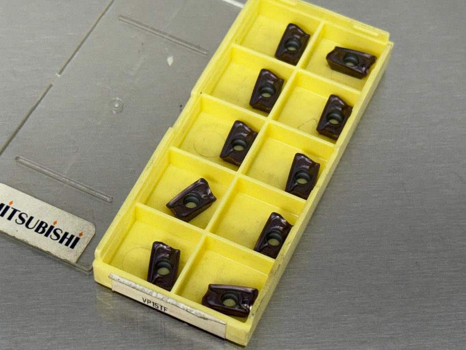 Mitsubishi AOMT123608PEER-M VP15TF Carbide Insert (Pack of 10)