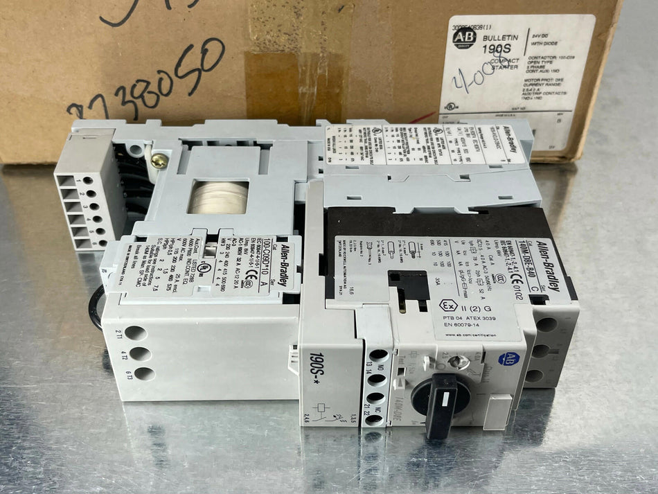 Allen Bradley 190S-ANDJ2-DB40C Compact Combination Starter Ser. B
