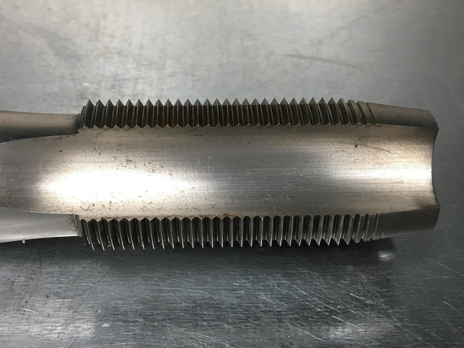 Regal 1 1/2 - 12 GH4 Tap, 9-1/4" OAL Extra Length, HSS, 4 Flute Straight, Taper